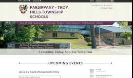 
							         Parsippany - Troy Hills Township Schools: Home								  
							    
