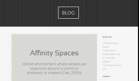 
							         Part VII | Affinity Spaces | Immersed Games								  
							    