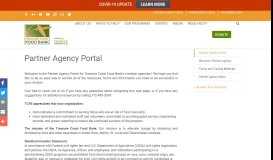 
							         Partner Agency Portal - Treasure Coast Food Bank								  
							    