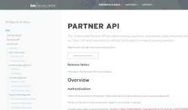 
							         Partner API – The Ticketmaster Developer Portal								  
							    