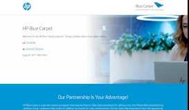 
							         Partner Incentive Program | HP Blue Carpet Program								  
							    