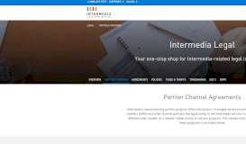 
							         Partner legal agreements | Intermedia								  
							    