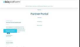 
							         Partner Portal Archives - EBIZPLATFORM								  
							    