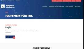 
							         Partner Portal - Automated Intelligence								  
							    