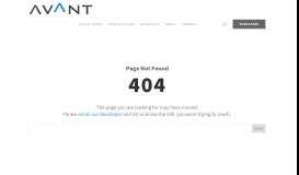 
							         Partner Portal - AVANT Communications								  
							    