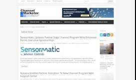 
							         Partner Portal – Channel Marketer Report								  
							    