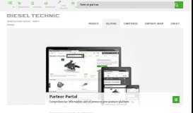 
							         Partner Portal - DIESEL TECHNIC								  
							    