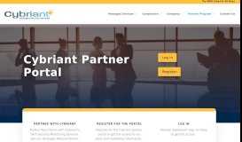 
							         Partner Portal Login | Cybriant								  
							    