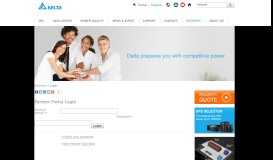 
							         Partner Portal Login - Delta Power Solutions								  
							    