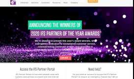
							         Partner Portal Login | IFS Canada - IFSworld.com								  
							    