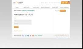 
							         Partner Portal Login > Partners > Noveda Technologies, Inc.								  
							    