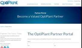 
							         Partner Portal - OptiPlant								  
							    