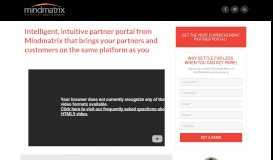 
							         Partner Portal | Partner Portal Solution | Mindmatrix								  
							    