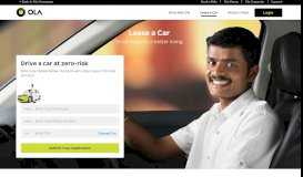 
							         Partner Portal - Partner with Ola Cabs								  
							    