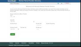 
							         Partner Portal Provider Directory - Help								  
							    