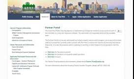
							         Partner Portal - Saint Paul Public Housing Agency								  
							    