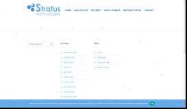 
							         Partner Portal - Stratus Technologies								  
							    