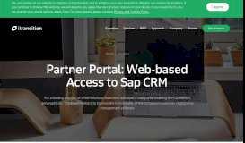 
							         Partner Portal: Web-based Access to Sap CRM - Itransition								  
							    
