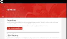 
							         Partner Portals for Suppliers, Distributors and OEMs | Cummins Inc.								  
							    