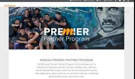 
							         Partner Program | Mimosa Networks								  
							    