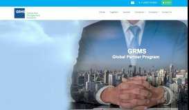 
							         Partner Programs | GRMS - Global Risk Management Solutions								  
							    