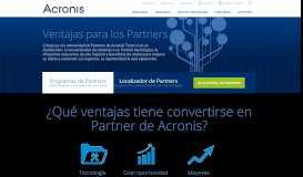 
							         Partner programs of backup solutions, other innovative ... - Acronis								  
							    