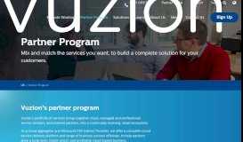 
							         Partner Programs - Vuzion | Vuzion.cloud								  
							    
