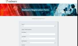 
							         Partner Registration Form								  
							    