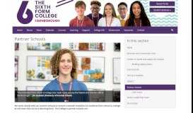 
							         Partner Schools - The Sixth Form College Farnborough								  
							    