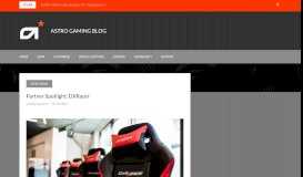 
							         Partner Spotlight: DXRacer – ASTRO Gaming Blog								  
							    
