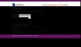 
							         Partner Staff Information | Academic Registry | University of Portsmouth								  
							    