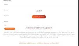 
							         Partner Support - Axcient								  
							    