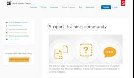 
							         Partner Support & Training - Adobe Business Catalyst								  
							    
