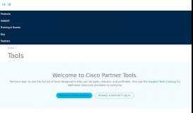 
							         Partner Tools - Cisco								  
							    