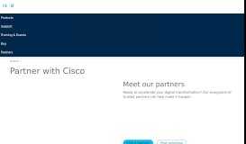 
							         Partner with Cisco - Cisco								  
							    