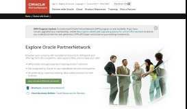 
							         Partner With Oracle | Oracle PartnerNetwork								  
							    
