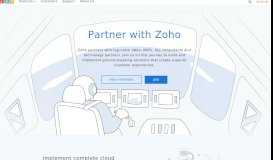 
							         Partner with Zoho | Zoho Partner Program								  
							    