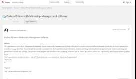 
							         Partner/Channel Relationship Management software | Marketo ...								  
							    