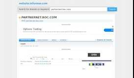 
							         partnernet.boc.com at Website Informer. Login. Visit ...								  
							    