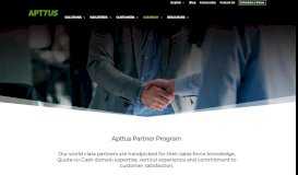 
							         Partners | Apttus								  
							    