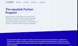 
							         Partners | Aqua - Aqua Security								  
							    