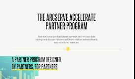 
							         Partners - Arcserve								  
							    