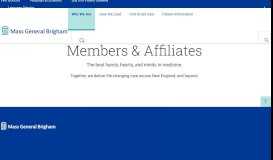 
							         Partners HealthCare Members and Affiliations | About | Partners ...								  
							    