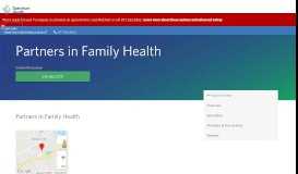
							         Partners in Family Health | Spectrum Health Find A Doctor								  
							    