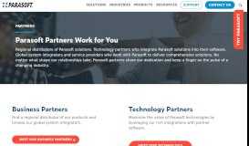 
							         Partners | Parasoft - Automated Software Testing								  
							    