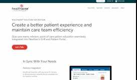 
							         Partners-Patient Education for NextGen - Healthwise								  
							    