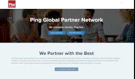 
							         Partners - Ping Identity								  
							    