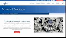 
							         Partners & Resources | Telgian								  
							    