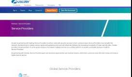 
							         Partners | Service Providers | Zscaler								  
							    