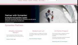 
							         Partners | Symantec								  
							    